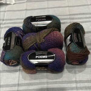 Poems by Wisdom Yarns in Bruges Colorway, 100% Wool